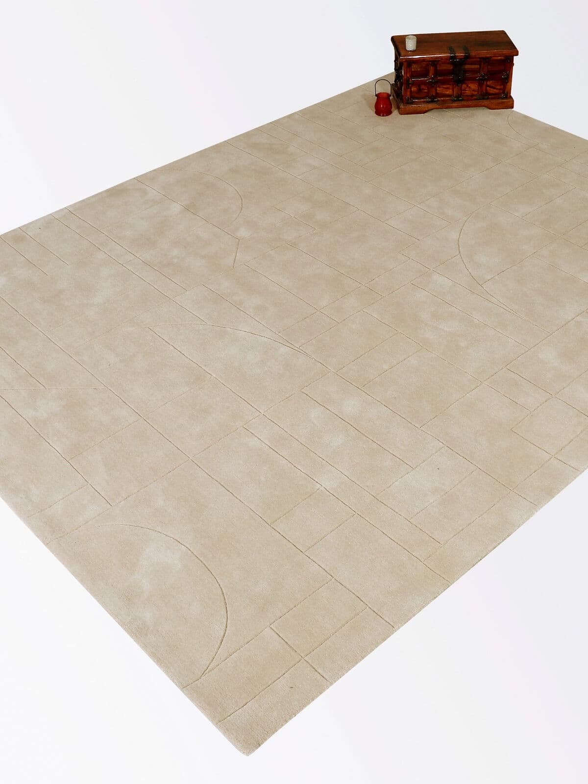 Dune Hand-Tufted Sand Dune Wool Rug view 2