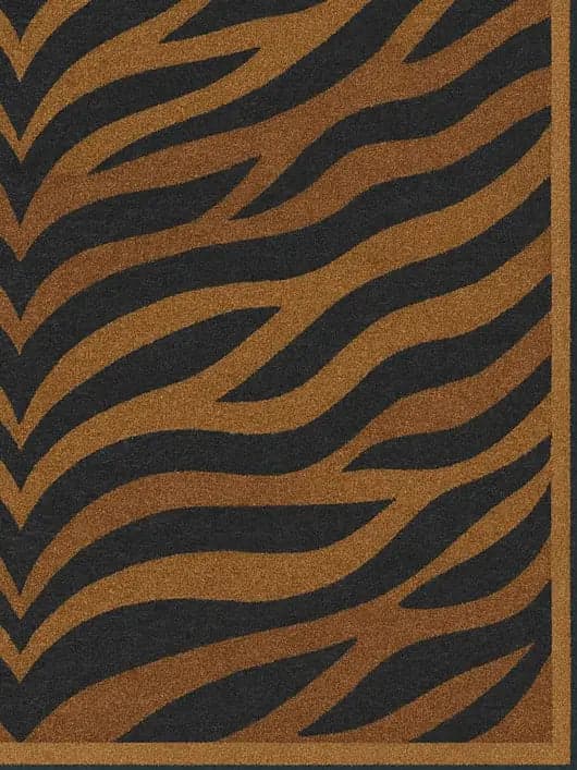 Wild Hand-Tufted Organic Tiger Rug view 2