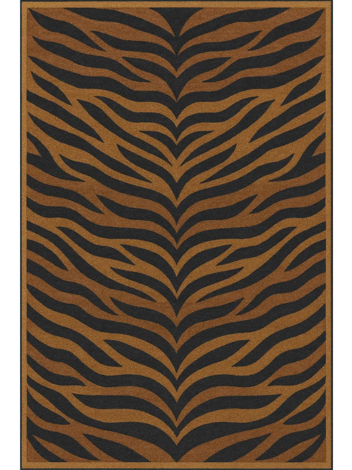 Wild Hand-Tufted Organic Tiger Rug - Handcrafted Dining Table Rugs
