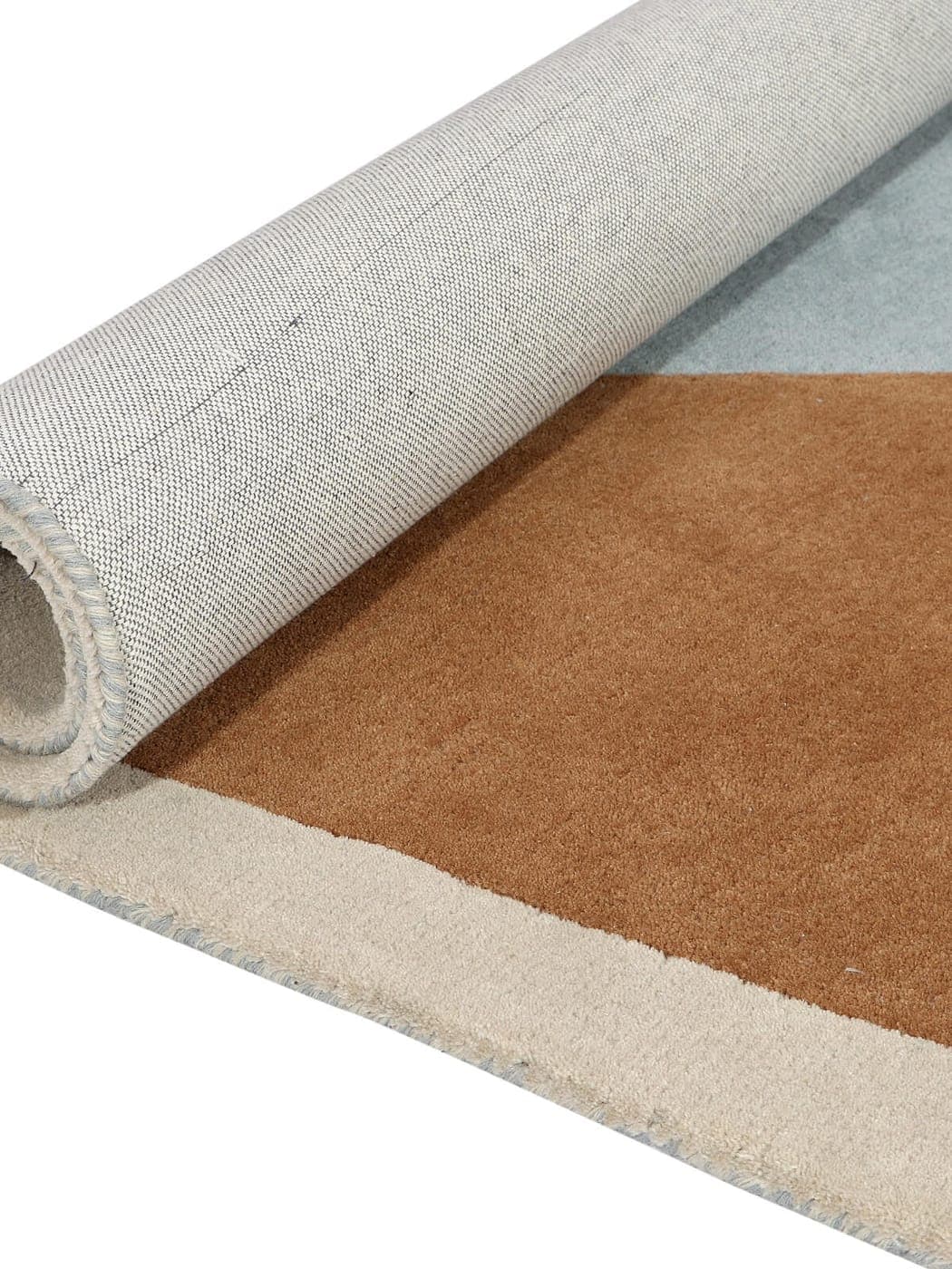 Nodi Contemporary Textured Wool Rug view 2