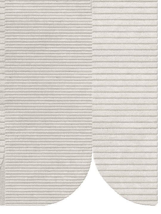 Silhouette Duotone Modern Wool Rug view 1