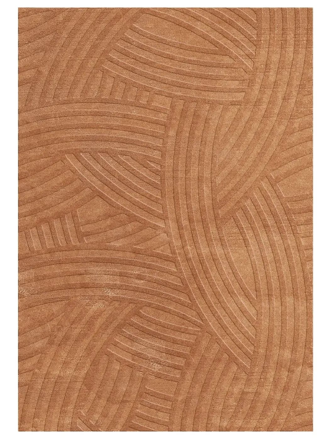 Ember Hand-Tufted Abstract Wool Rug - Handcrafted Abstract Rugs