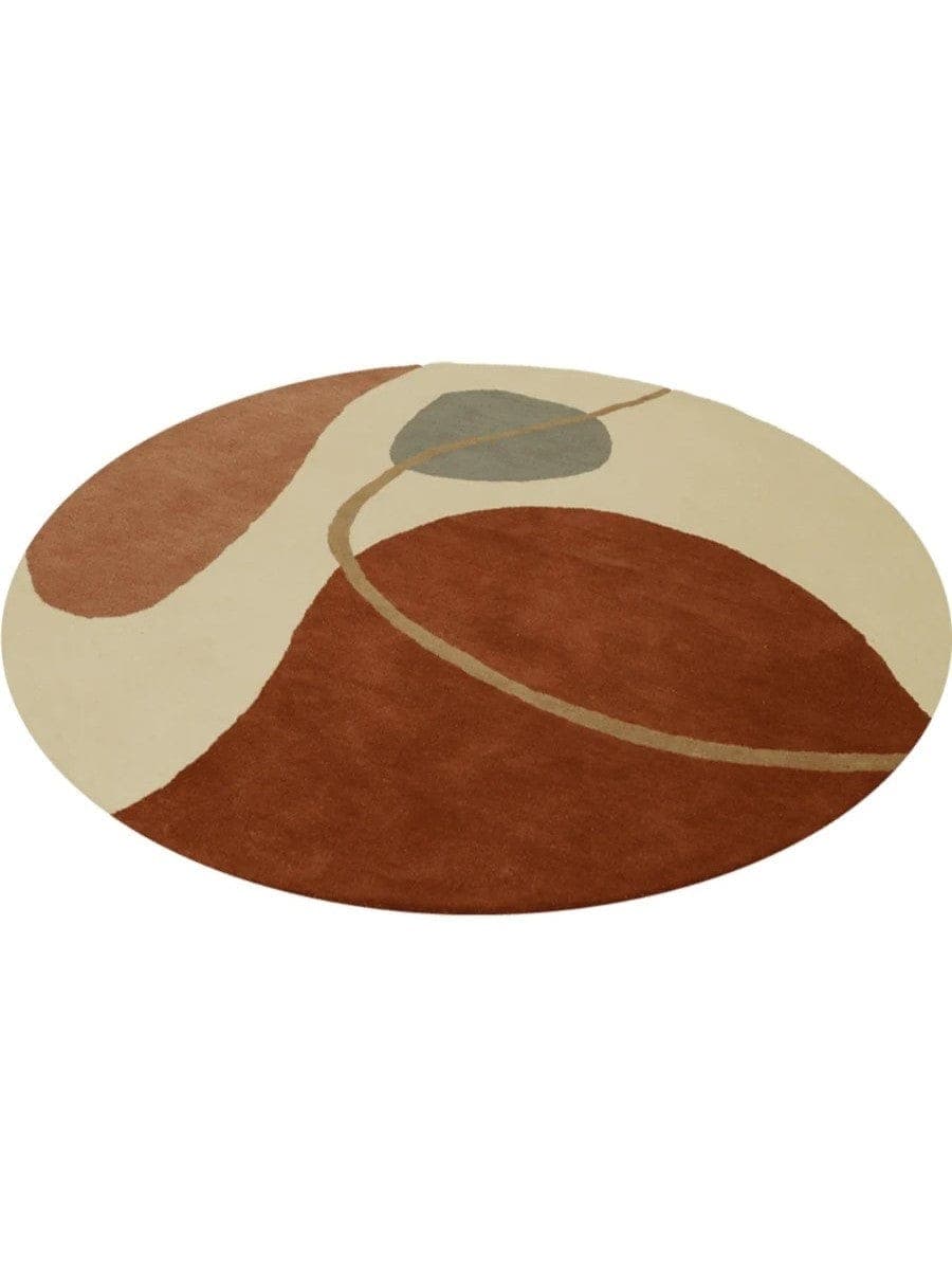 Maro Orb Circular Dining Table Rug view 2