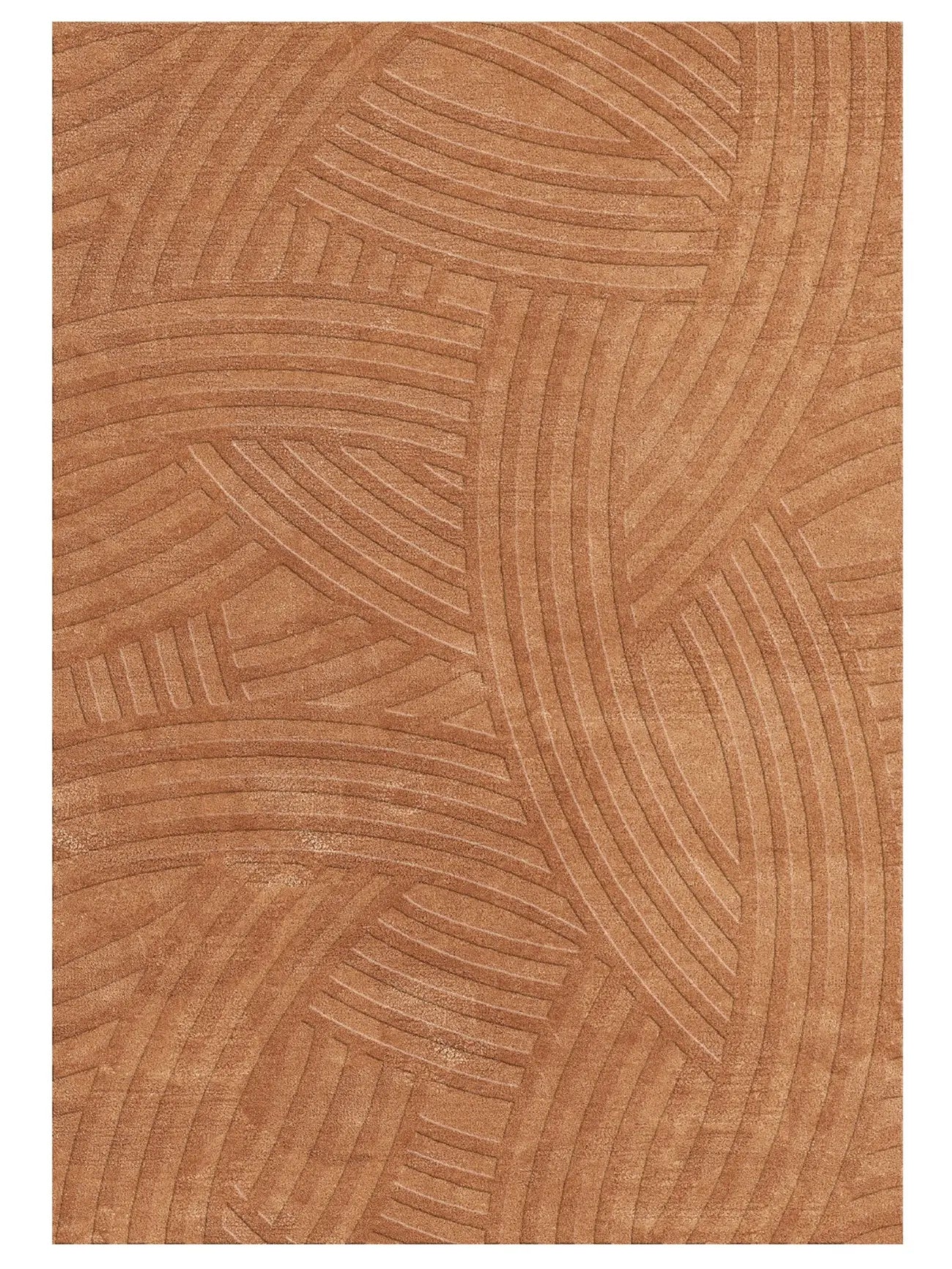 Ember Hand-Tufted Abstract Wool Rug - Handcrafted Abstract Rugs