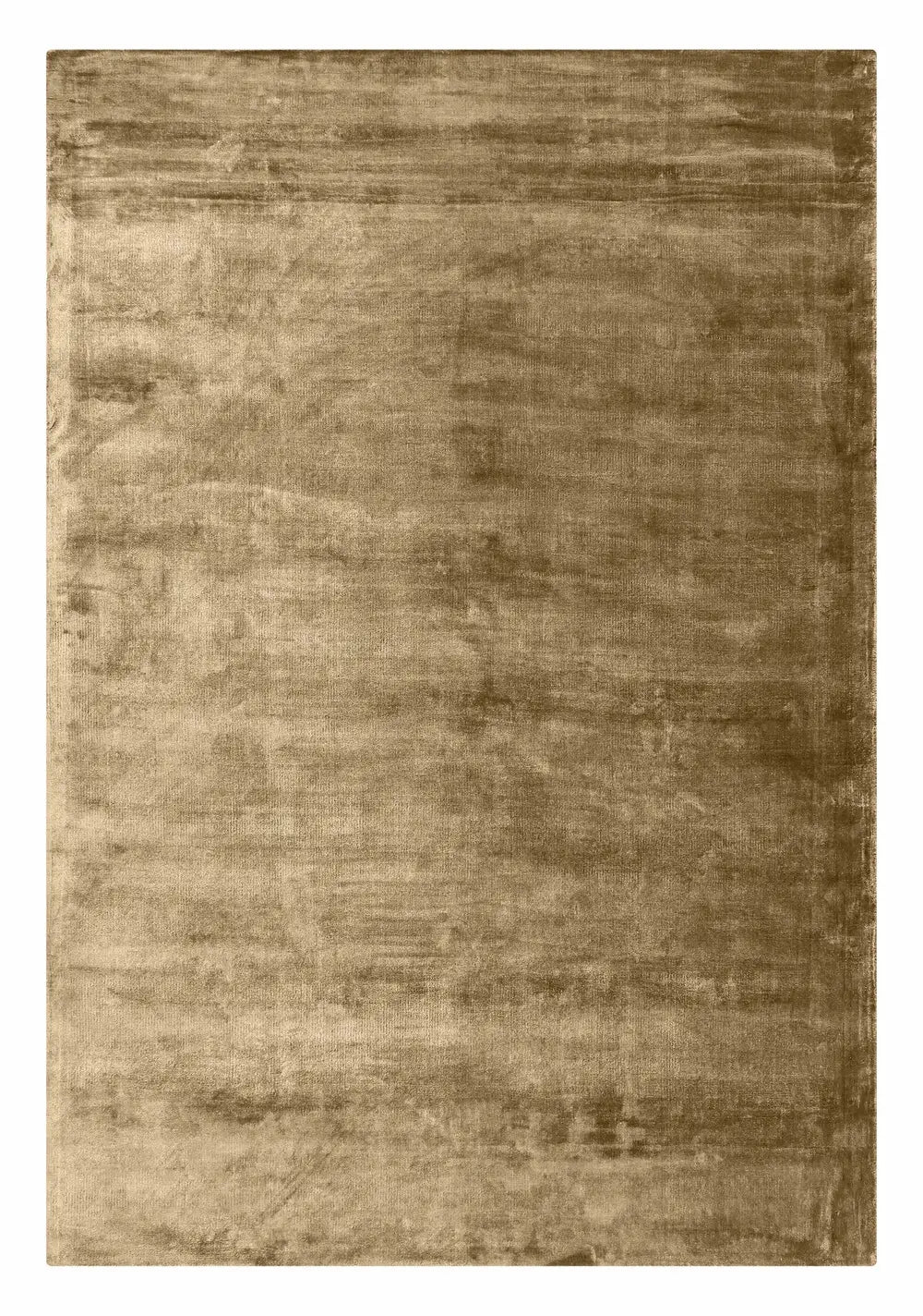 Solid Viscose Warm Brown Handloom Rug - Handcrafted Handloom Rugs