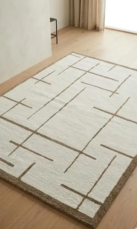 Zealand Geometric Handwoven Flatweave - Handcrafted Handwoven Rugs