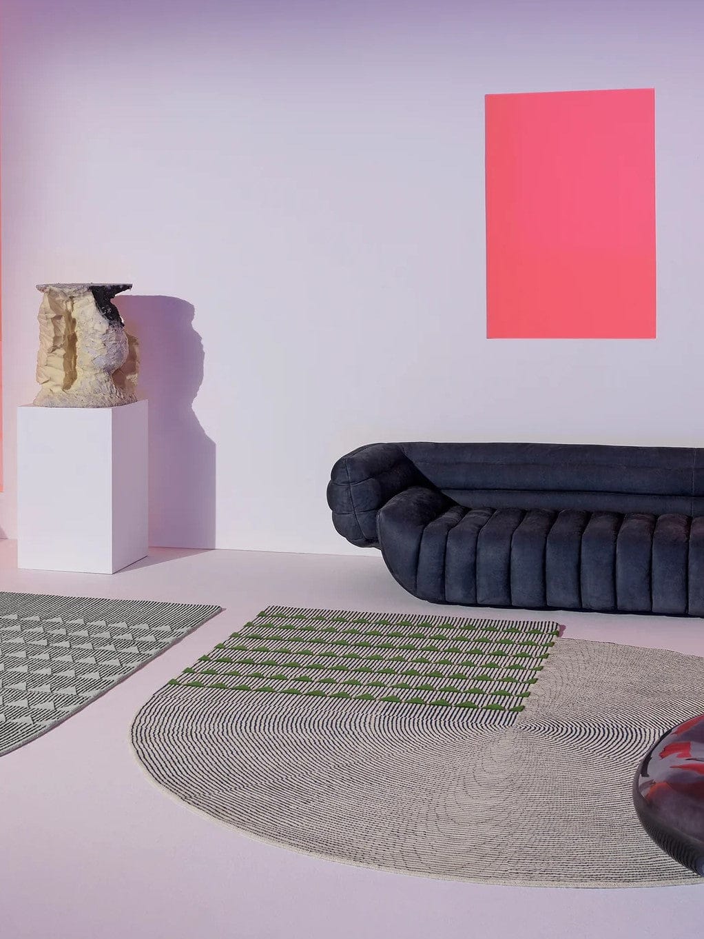C-Series Plaster Sculpted Living Rug view 2