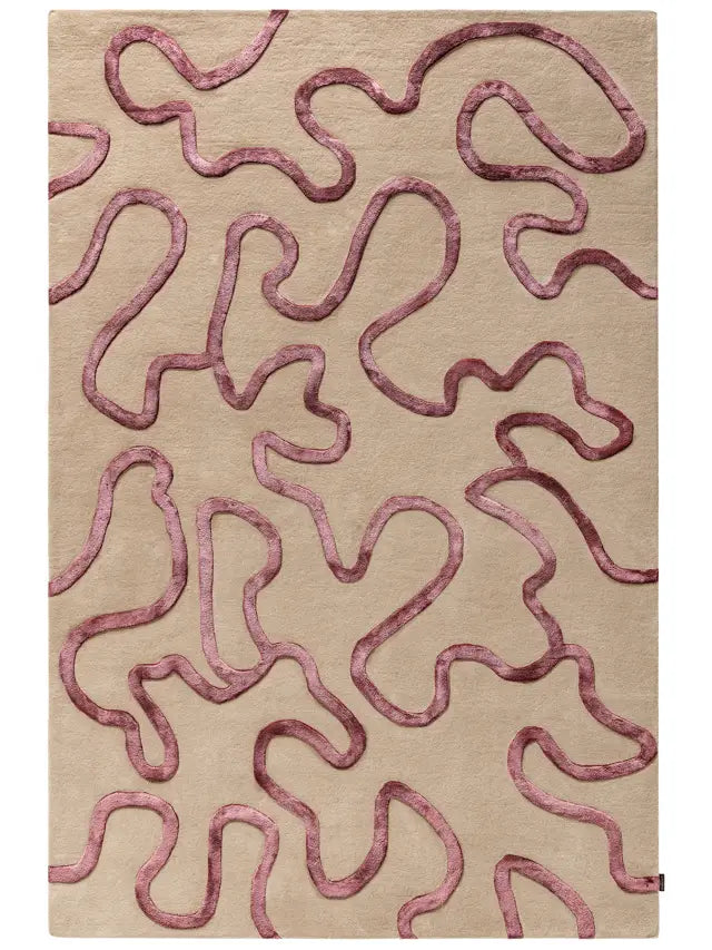 Tecton Luxury Handcrafted Living Rug - Handcrafted Living Room Rugs
