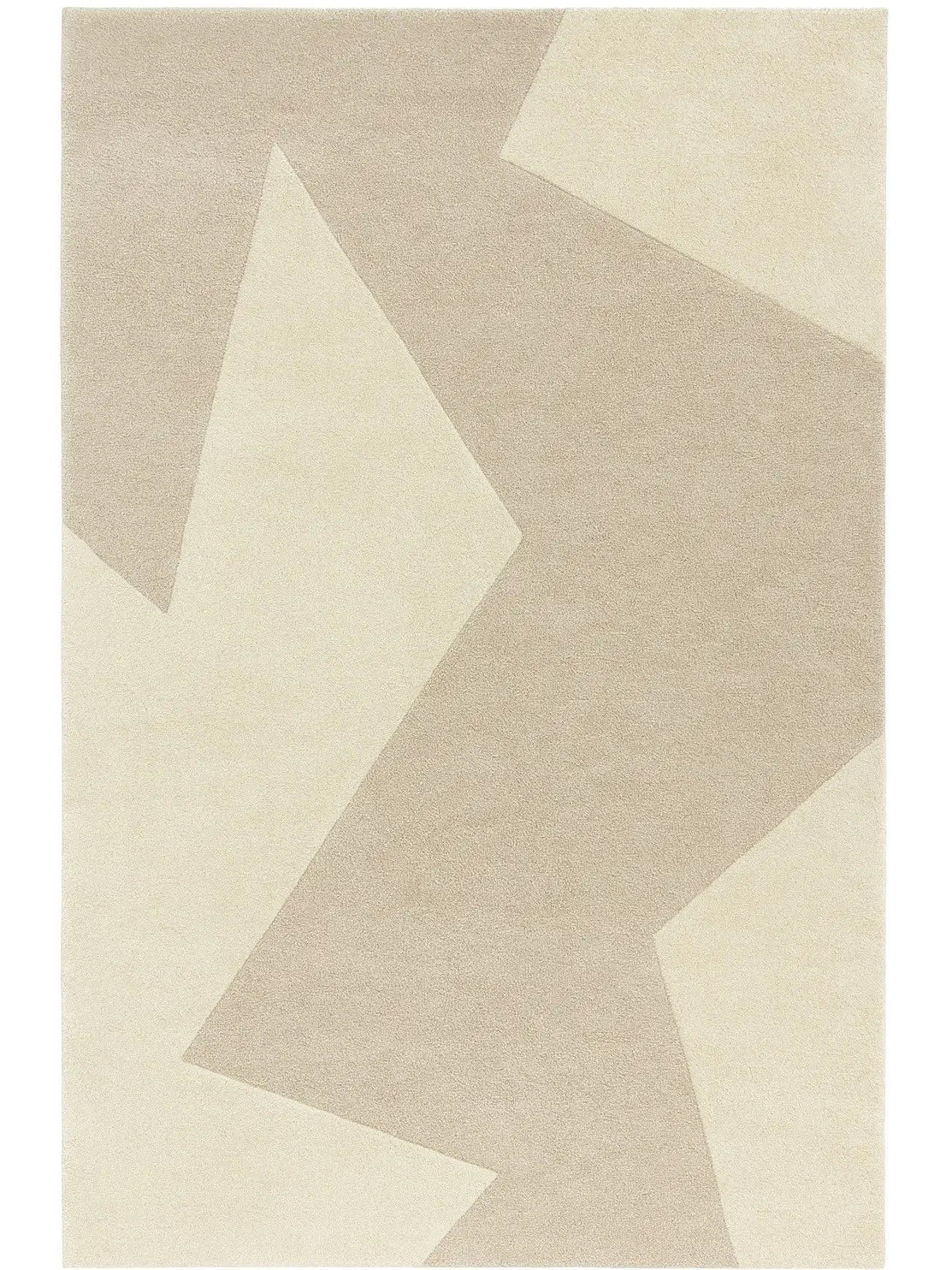 Calm Deep-Pile Border Shaggy Rug - Handcrafted Shaggy Rugs
