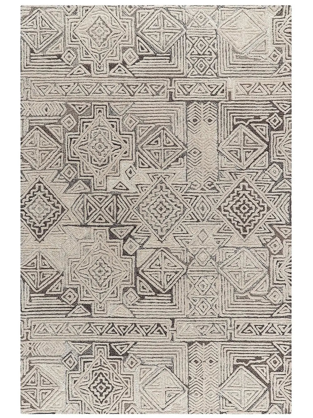 Amalgam Heritage Hand-Tufted Rug - Handcrafted Traditional Rugs