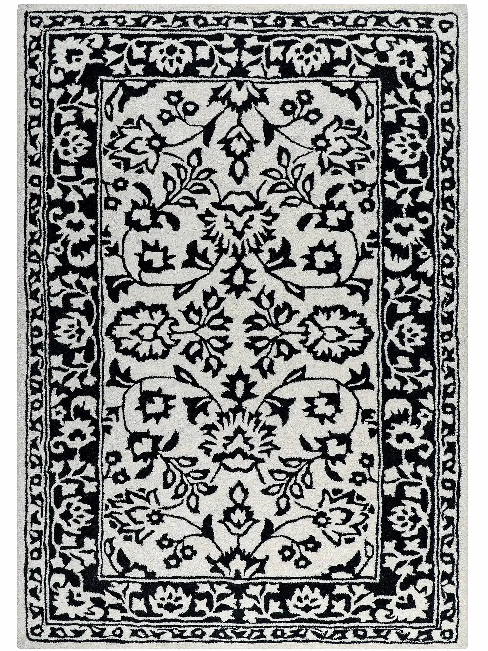 Artistry Classical Medallion Wool Rug - Handcrafted Traditional Rugs