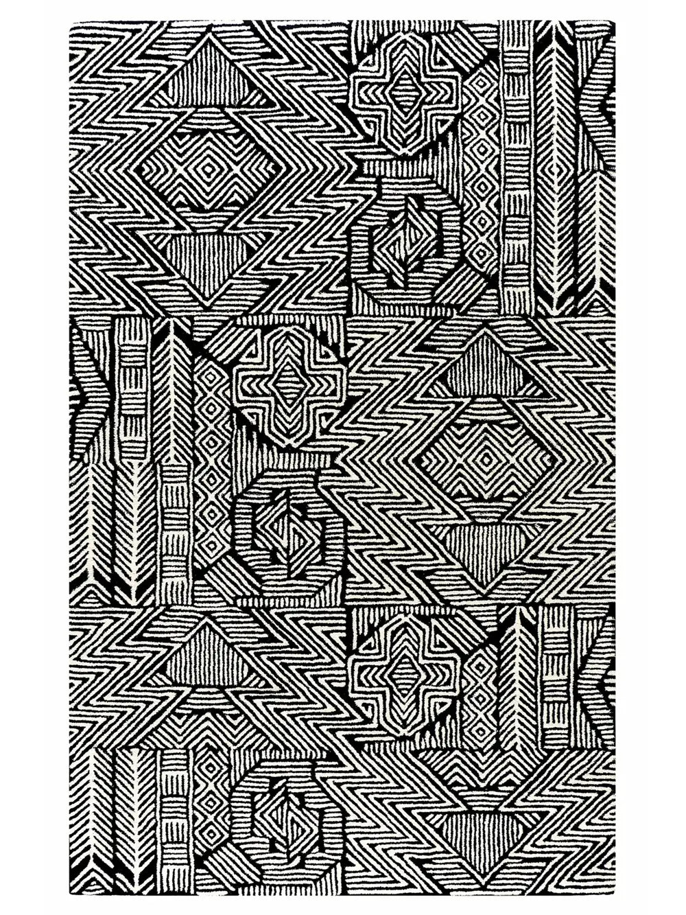 Mystic Oriental Handcrafted Wool Rug - Handcrafted Traditional Rugs